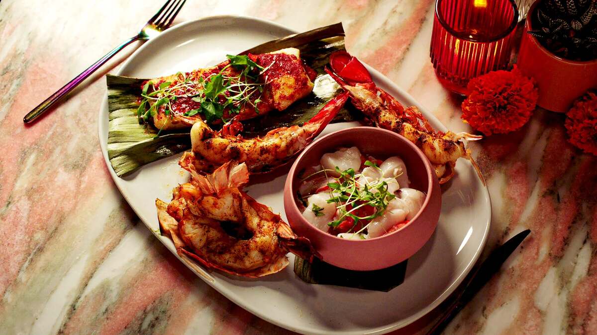 Evening dinner at Pink Agave